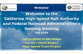Welcome to the California High-Speed Rail Authority and ... · PDF fileand Federal Railroad Administrationand Federal Railroad Administration s ... i R d f D i i S idCHSRA Board ...