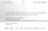 Fuel Cells And Hydrogen Joint Undertaking - Europa. A. Dauensteiner (ID... · Fuel Cells And Hydrogen Joint Undertaking ... cut in greenhouse gas emissions ... Expected cost reduction