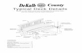 TYPICAL DECK DETAILS - .xyzlibvolume3.xyz/civil/btech/semester6/designdrawingofrcstructures/... · Beams are to be minimum double 2x, or one 4x, as per design specifications. Properly