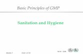 Basic Principles of GMP - FUTURE BEACONtest.futurebeacon.co/wp-content/uploads/2012/10/M03-Sanitation... · Basic Principles of GMP . ... Module 3 Slide 10 of 26 WHO - EDM Part Two