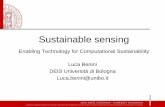 Sustainable sensing - Computational · PDF fileSustainable sensing ... Integrated Architecture Ref2 Smart Power Unit EH powered nodes Sensors Input ... Vibro-tactile navigation system