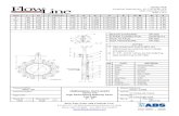 ISO 9001 - 2008 - ball valves, butterfly valves, gate ...flowlinevalves.com/assets/butterfly-valves/76X-77X drawings/FL 77X... · API 609; FLANGE CONNECTION. ASTM B16.5; ... API 609;
