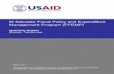 El Salvador Fiscal Policy and Expenditure Management ...pdf.usaid.gov/pdf_docs/PA00K9NG.pdf · COMPRASAL Public Procurement ... FPEMP Fiscal Policy and Expenditure Management ...