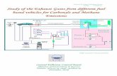 Study of the Exhaust Gases from different fuel based ... · PDF fileStudy of the Exhaust Gases from different fuel ... Sealed Housing Evaporative Determination ... Compressed Natural
