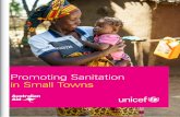 Promoting Sanitation in Small Towns - WordPress.com SANITATION STRATEgy IN SMAll TOWNS Based on the key findings, a sanitation plan of action focusing on demand, supply and creating