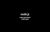 node - cdn.cs164.netcdn.cs164.net/2014/spring/talks/node-0/node-0.pdf · Node.js Event Loop Event Queue Event Loop Thread Pool filesystem network process other