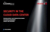 SECURITY IN THE CLOUD DATA CENTER -   · PDF fileSECURITY IN THE CLOUD DATA CENTER ... VLANs span across Racks for ease of Workload Mobility ... Gartner Magic Quadrant for Data