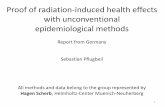Proof of radiation-induced health effects with ...csrp.jp/wp-content/themes/CSRP2014Ver2/slides/Pflugbeil_E.pdf · Proof of radiation-induced health effects with unconventional epidemiological