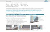 Installation Guide Maibec em+  · PDF file1.1 MANAGING WATER ... Installation Guide Maibec em+ ... Use the hammer cap to protect the stain on the nail heads