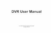 DVR User Manual - DVR  · PDF fileAll examples and pictures used in the manual are from 8-channel DVR. Digital Video Recorder User Manual 3 ... Digital Video Recorder User Manual