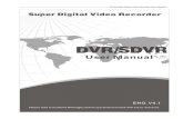DVR-SDVR USER MANUAL - belkocctv.com USER MA… · H.264 Super Digital Video Recorder User Manual 1 Welcome Thank you for purchasing our DVR! This manual is designed to be a reference