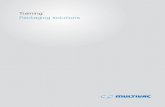 Training Packaging solutions - MULTIVAC · PDF fileTraining Packaging solutions. ... Operation and safety thermoforming packaging machines ... · Setting the parameters and personal