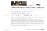 Configuring AnyConnect VPN Client Connections - · PDF fileConfiguring AnyConnect VPN Client Connections ... Cisco Secure Desktop and clientless SSL ... (250 combined IPSec and SSL