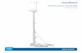 Multipurpose Piling Rig MPx90 - Home · Junttan · PDF fileWith optional Junttan equipment, optimised working set-up of the rig can be easily achieved. MPx90 – Multipurpose Piling