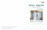 STEAM BATHROOM MODEL : WS-608A · PDF fileMODEL : WS-608A Your best choice! STEAM BATHROOM No advanced advice will be submit before we change our design and size. The