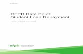 CFPB Data Point: Student Loan Repayment · PDF file1 CFPB DATA POINT: STUDENT LOAN REPAYMENT Christa Gibbs This is another in an occasional series of publications from the Consumer