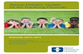 Faculty Organization U.S. POSTAGE PAID Akron, Ohio · PDF fileHospital on Bowery Street. ... Akron, OH 44308 Wednesday, April 2, 2014 Annual Pediatric Update ... NAME ON CARD CREDIT