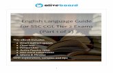 English Language Guide for SSC CGL Tier 2 Exams (Part 1 …download.oliveboard.in/pdf/English for SSC-CGL.pdf · English Language Guide for SSC CGL Tier 2 ... Idioms & Phrases ...