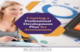 Creating a Professional Development for Accountants a... · your accountant Professional Development Plan ... Update your resume 7. Evaluate social media profiles. Take Control of