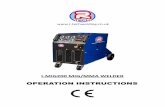 MIG Welder owners manual for I-Mig200 - R-Tech Welding · PDF file3 . Thank you for selecting the R-Tech I-MIG 200 Compact Inverter Mig Welder. The I-Mig200 has many benefits over