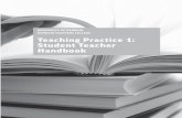 UNIVERSITY OF BAHRAIN BAHRAIN TEACHERS … TP1.pdfBAHRAIN TEACHERS COLLEGE Teaching Practice 1: ... 2 Overview of the BEd Professional Practice ... you the Student Teacher are expected
