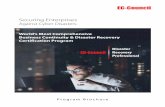 Download EDRP Brochure - EC-Council Enterprises ... • Business Continuity Manager NICE FRAMEWORK MAPPING. ... Introduction to Disaster Recovery and Business Continuity