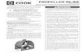 PROPELLER INLINE - Loren Cook Companylorencook.com/pdfs/ioms/PropellerInline_IOM.pdf · PROPELLER INLINE Tube Axial Fans INSTALLATION, ... • Turn the propeller by hand to ensure
