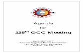 th OCC Meeting - erpc.gov.inerpc.gov.in/wp-content/uploads/2017/07/135OCCAGENDA.pdf · Agenda for 135th OCC Meeting to be held on 24th July, ... Training on PDMS ... replacement of