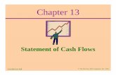 Chapter 13 - California State University, · PDF fileChapter 13 Statement of Cash Flows. ... THE BOSTON BEER COMPANY, INC. To complete the Cash flows from operating activities section,