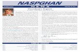 President’s Report - NASPGHAN Summer... · President–Elect Report ... (CCQ) Committee. ... related disorders, cholestasis, NAFLD, capsule endoscopy, developing an endoscopy unit,