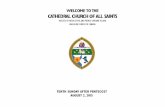 WELCOME TO THE - All Saints Cathedral, Halifaxcathedralchurchofallsaints.com/pdfs/August 2 2015.pdfWELCOME TO THE DIOCESE OF NOVA ... Renk - (Sudan) The Rt Revd ... love, we must grow