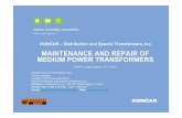 Skraceni- Maintenance and repair of medium power … test. Maintenance and repair of medium power transformers. 4.2.3 Colour test According ISO 2049:1996, ... Maintenance and repair