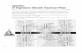 Appendix D IT Eighteen Month Tactical Plan - Michigan - … D IT Eighteen Month Tactical Plan As part of the systematic approach to planning and analysis, the Office of Strategic Policy