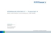 KISSsoft 03/2017 Tutorial 4 · PDF fileKISSsoft 03/2017 – Tutorial 4 Bolt calculation according to VDI 2230 KISSsoft AG Rosengartenstrasse 4 8608 Bubikon Switzerland Tel: +41 55