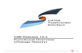 CATIA Teamcenter Interface - PDM · PDF file · 2013-10-28Manual Title Release CATIA Teamcenter Interface Installation & Administration Guide 10. 4 CATIA Teamcenter Interface Customizing