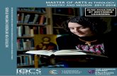 MASTER OF ARTS in ThEOlOgy, MiniSTRy And MiSSiOn 2017 · PDF filein ThEOlOgy, MiniSTRy And MiSSiOn 2017-2018. CAMBRidgE. in ST i TUTE FOR ORT h O d ... on-siTe TeAChing: ... or related