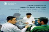 FAO assistance towards feed · PDF fileFAO assistance towards feed analysis Increasing incomes, improving food safety ... The feeding of balanced diets decreases the level of excretion