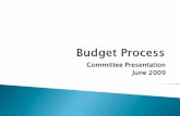Committee Presentation June 2009 - · PDF fileBorrowing from Windsor/Toronto ... Halton is considering a 0% target excluding Police. ... expenditure and associated funding to address