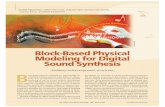 Block-Based Physical Modeling for Digital Sound Synthesishome.deib.polimi.it/sarti/Augusto_Sarti/.../2007_IEEE_SPMag_object... · lock-based physical modeling is a methodology for