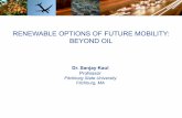 RENEWABLE OPTIONS OF FUTURE MOBILITY: BEYOND …cdn.s3.webcontentor.com/OFFICE/BOST01/files/misc_files/... · RENEWABLE OPTIONS OF FUTURE MOBILITY: BEYOND OIL ... engines as well