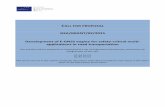 call for proposal - European GNSS Agency · PDF fileThe terms set out in the call for proposals document shall take precedence ... GNSS spoofing countermeasures X ... this Call for