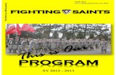 FSB Almanac 12-13 Items/FSB... · We are the Fighting Saints! THE CADET CREED I am an Army Cadet. ... results of the hard training paid off for the FSB, ... such as the Birch Coulee