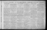 Los Angeles herald (Los Angeles, Calif. : 1890) (Los ...chroniclingamerica.loc.gov/lccn/sn84025968/1890-05-26/ed-1/seq-1.pdf · hood of Railway Conductors, Switch- ... and a score
