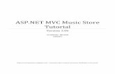 ASP.NET MVC Music Store Tutorial - Sharad Mishra · PDF fileASP.NET MVC Music Store Tutorial Version 3.0b Jon Galloway - Microsoft 4/28/2011 - Licensed under Creative Commons Attribution