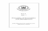 Principles of Economics And Management121.241.25.64/myweb_test/Principal of Economic Management(MCA).pdf · PRINCIPLES OF ECONOMICS AND MANAGEMENT ... Introduction to Managerial Economics