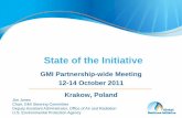 State of the Initiative - Global Methane InitiativeX(1)S(2hjresbdowmqj10… ·  · 2011-11-03State of the Initiative GMI Partnership-wide Meeting 12-14 October 2011 . ... efforts