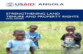 ANGOLApdf.usaid.gov/pdf_docs/PDACL672.pdf · STRENGTHENING LAND TENURE AND PROPERTY RIGHTS IN ANGOLA FINAL REPORT MAY 2008 DISCLAIMER The authors’ views expressed in this publication