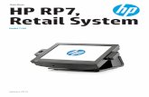 Data Sheet HP RP7, Retail System - · PDF fileData Sheet | HP RP7, Model 7100 Retail Solution 2 ... An extended product lifecycle helps ensure ... Use the stand for on-the-counter