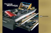 Torque Multiplier - Enfasco Multiplier Catalog MC 14.pdfI n t r o d u c t i o n 01.1. Torque Multipliers increase speed and productivity, as it is faster than a hydraulic wrench and