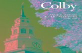 annual report of the president - Colby College Internationalization, given by NAFSA: Association of ... and his co-authors quote economists David Ellwood | | 2004-2005 president’s